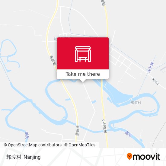 郭渡村 map