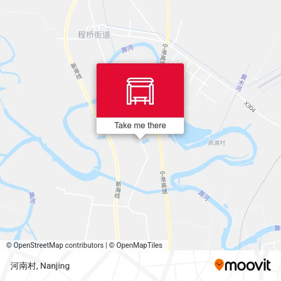 河南村 map