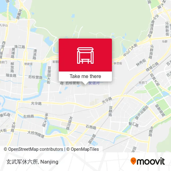 玄武军休六所 map