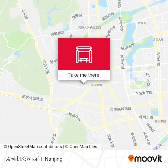 发动机公司西门 map
