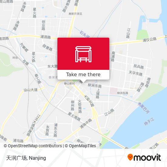 天润广场 map