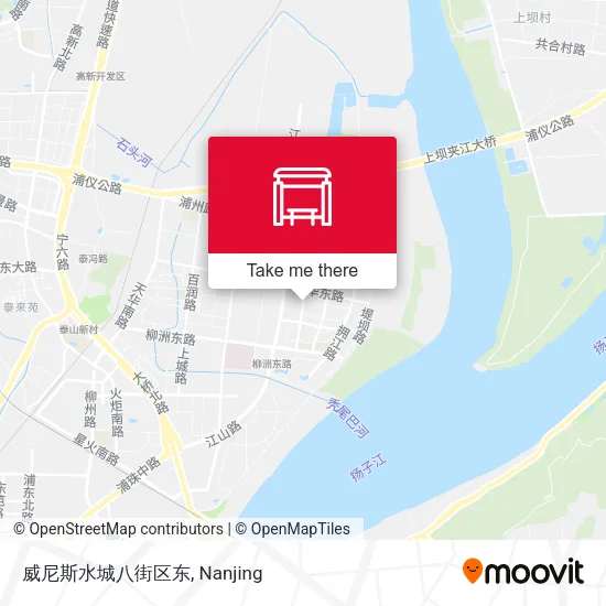 威尼斯水城八街区东 map
