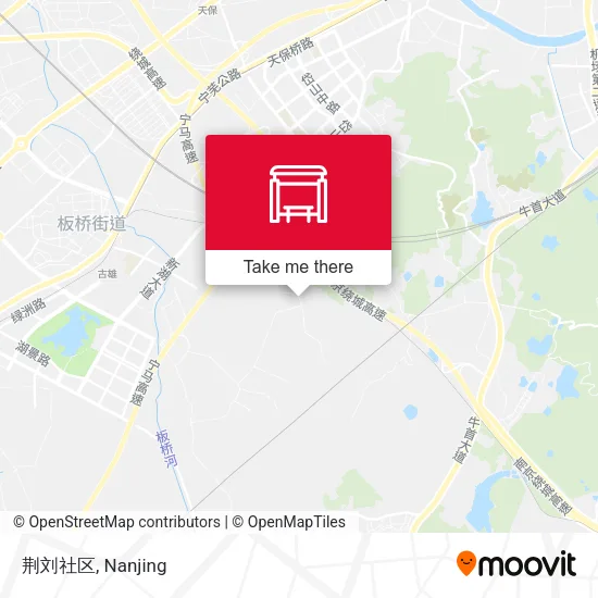 荆刘社区 map