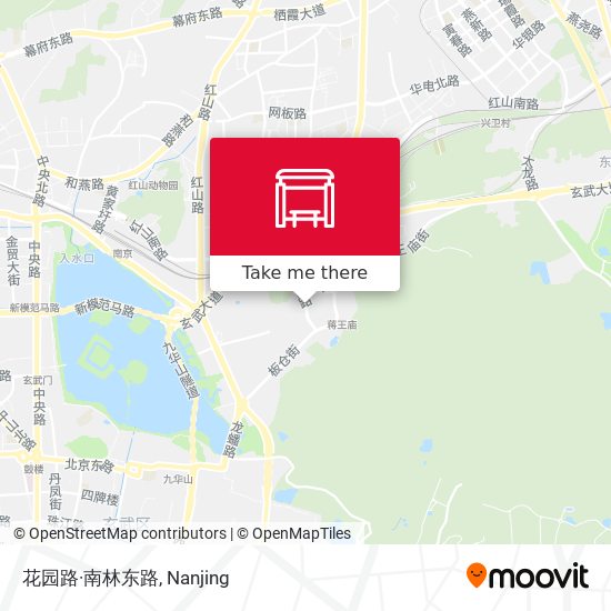 花园路·南林东路 map