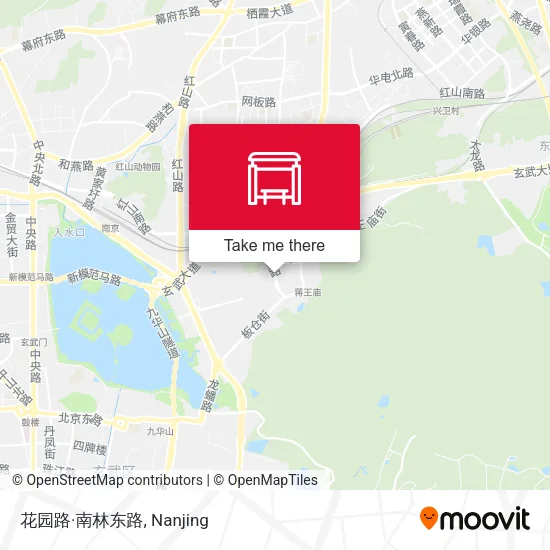花园路·南林东路 map