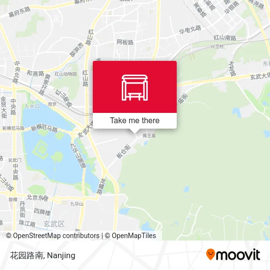 花园路南 map