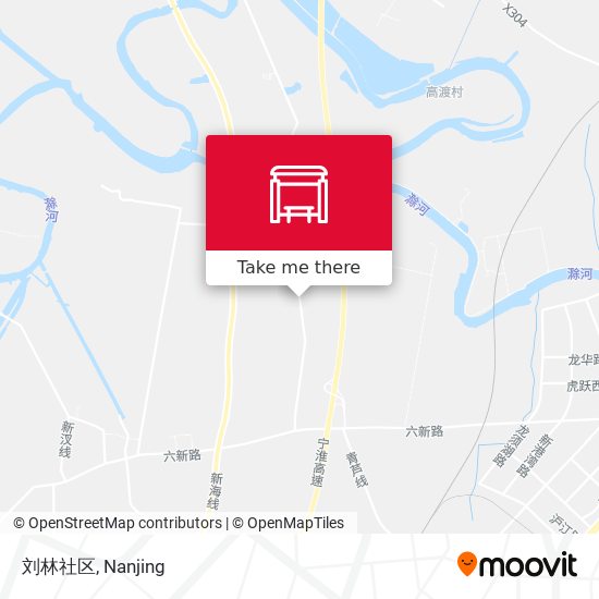 刘林社区 map