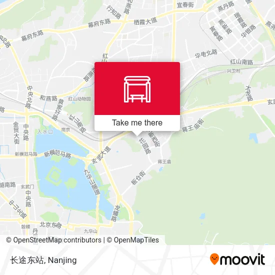 长途东站 map