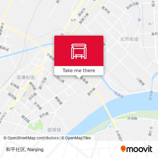 和平社区 map