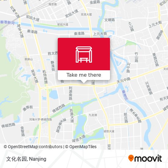 文化名园 map