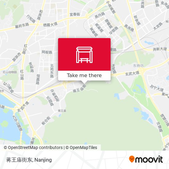 蒋王庙街东 map