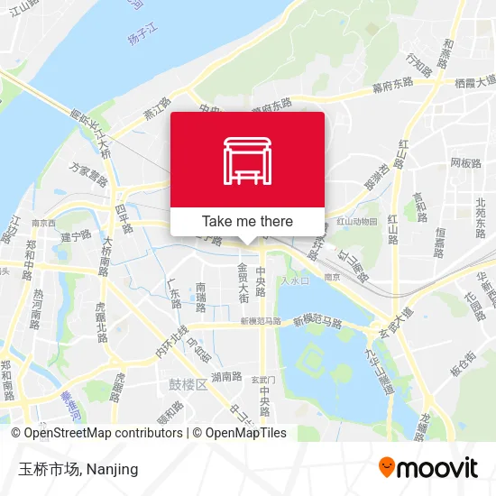 玉桥市场 map