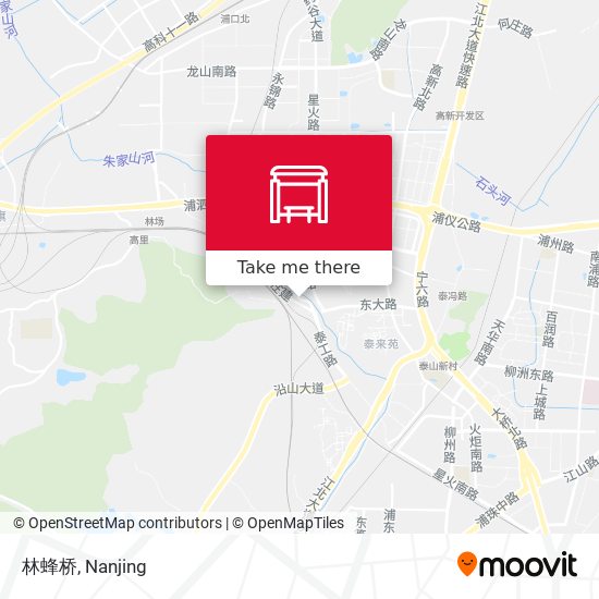 林蜂桥 map