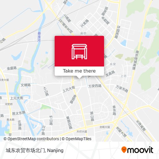 城东农贸市场北门 map