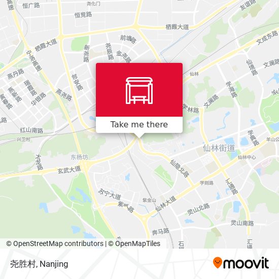 尧胜村 map
