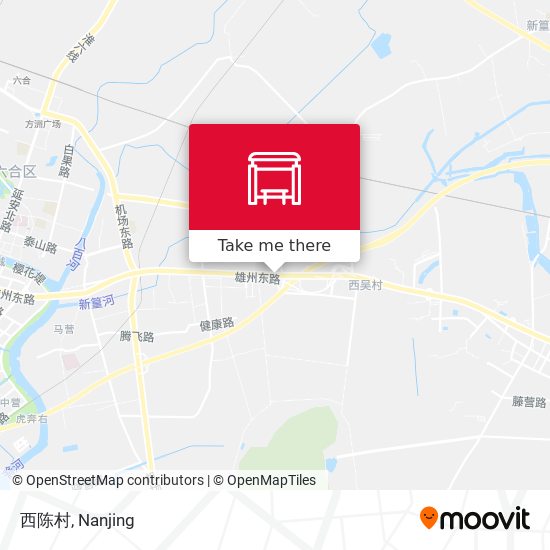 西陈村 map