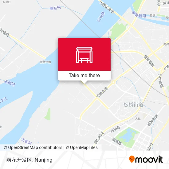 雨花开发区 map