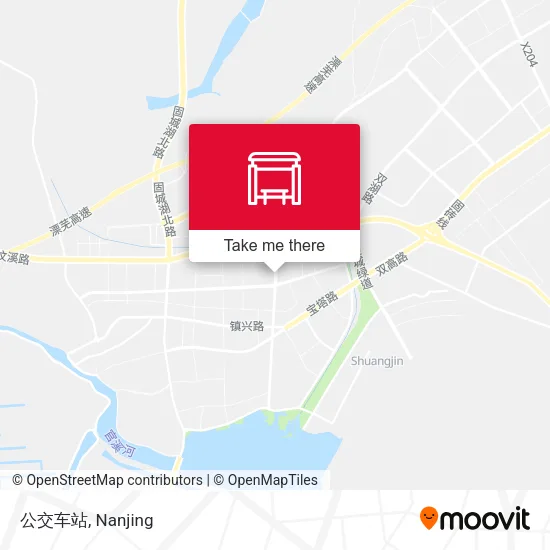 公交车站 map