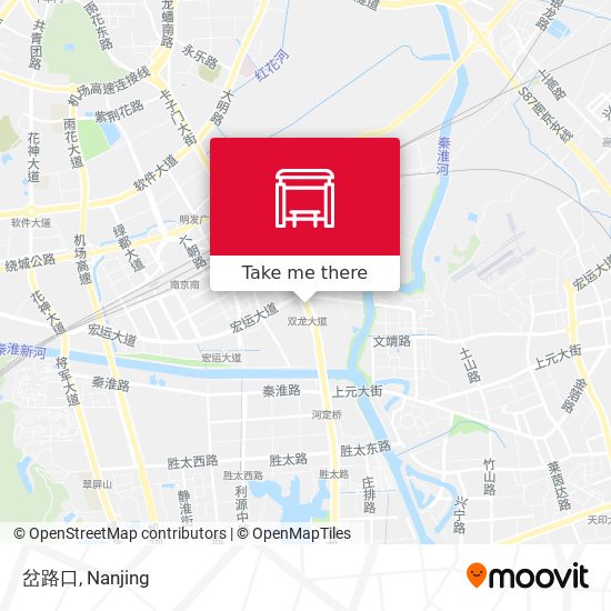 岔路口 map