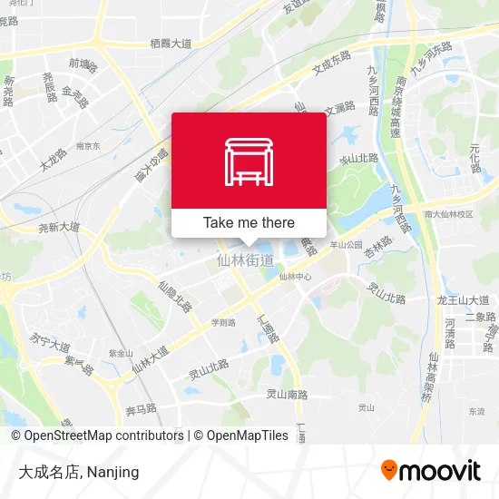 大成名店 map