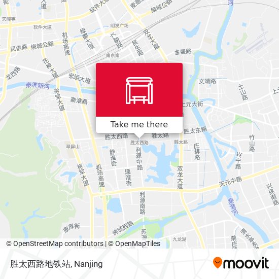 胜太西路地铁站 map