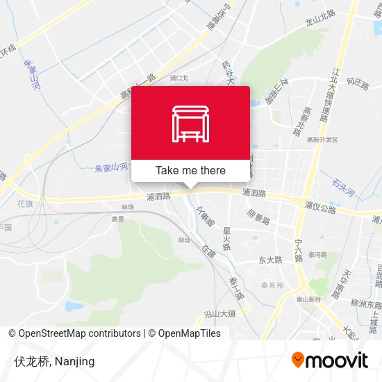 伏龙桥 map