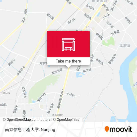 南京信息工程大学 map