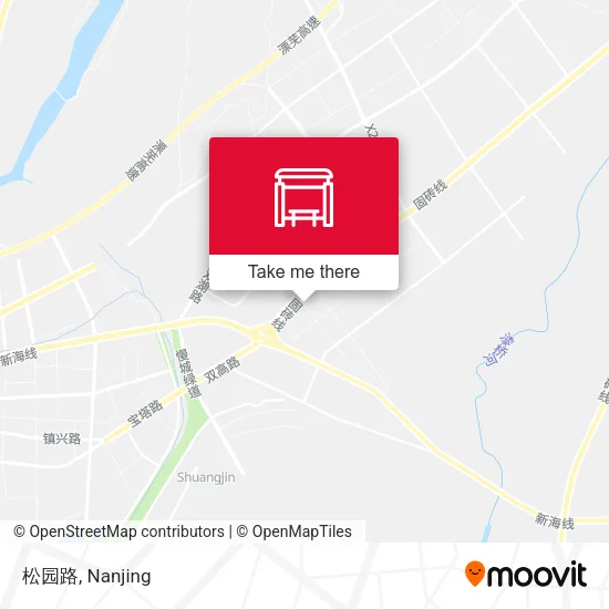 松园路 map
