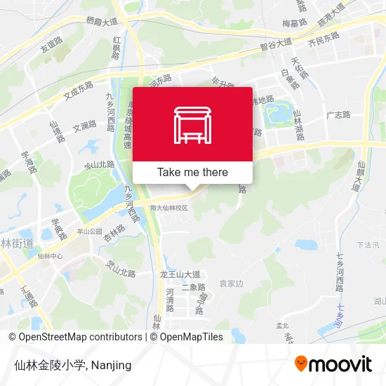 仙林金陵小学 map