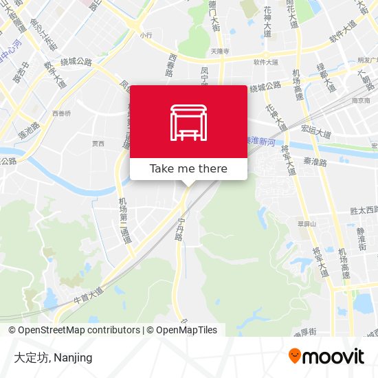 大定坊 map