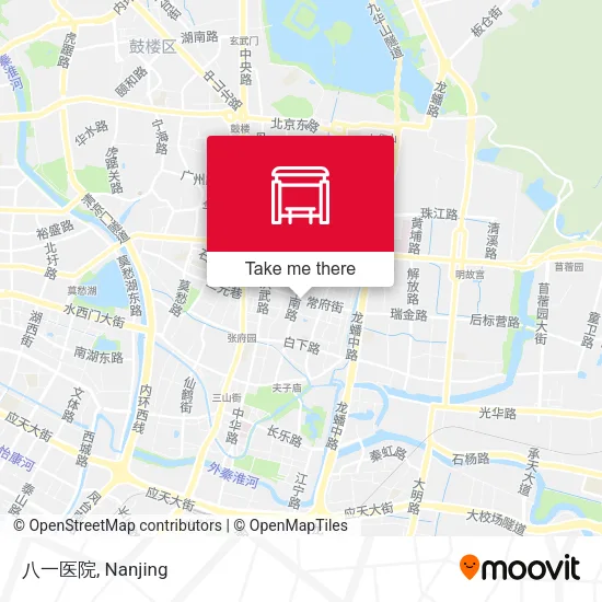 八一医院 map