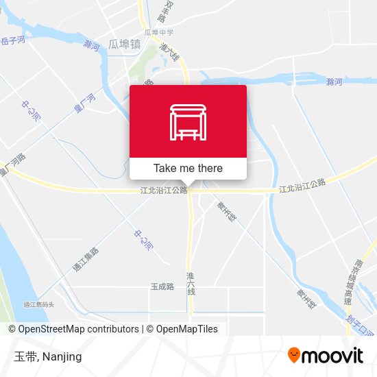 玉带 map