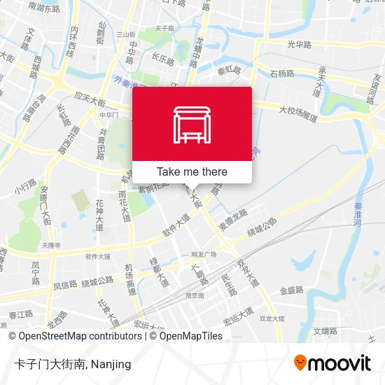 卡子门大街南 map