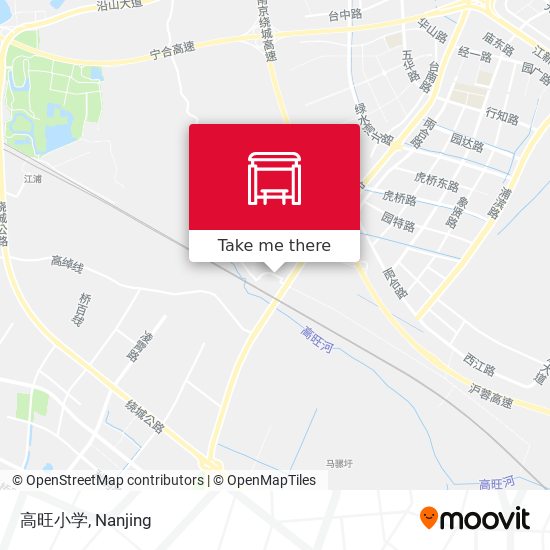 高旺小学 map
