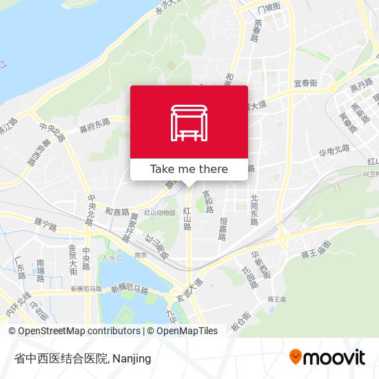 省中西医结合医院 map