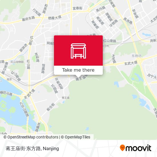 蒋王庙街·东方路 map