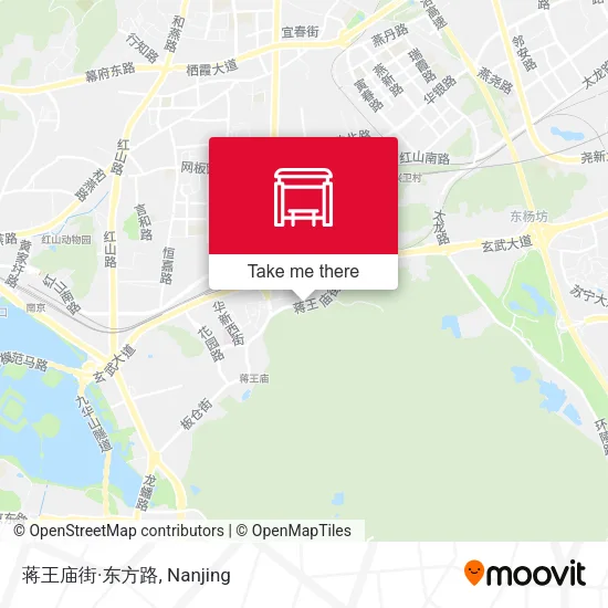 蒋王庙街·东方路 map