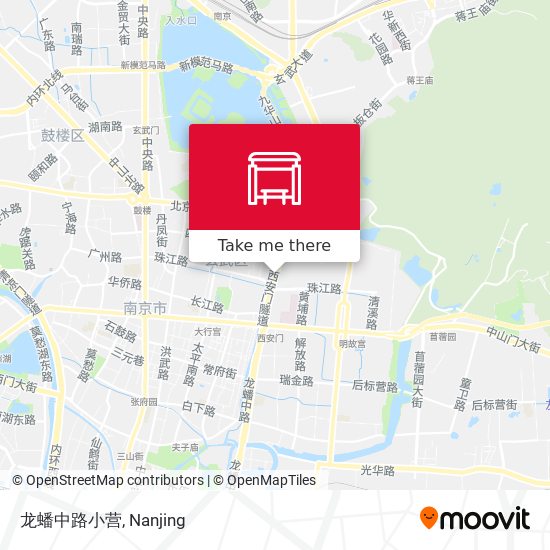 龙蟠中路小营 map