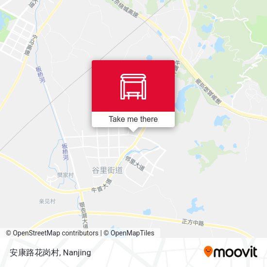 安康路花岗村 map