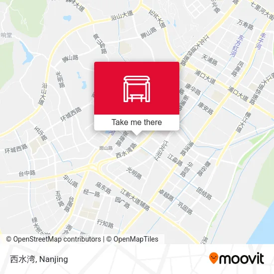 西水湾 map