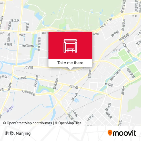 牌楼 map