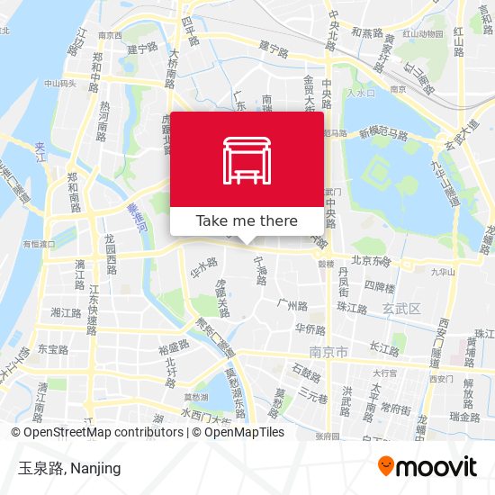 玉泉路 map
