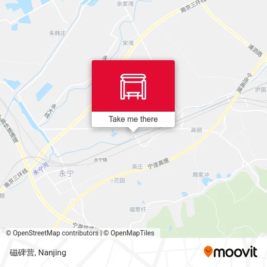 磁碑营 map