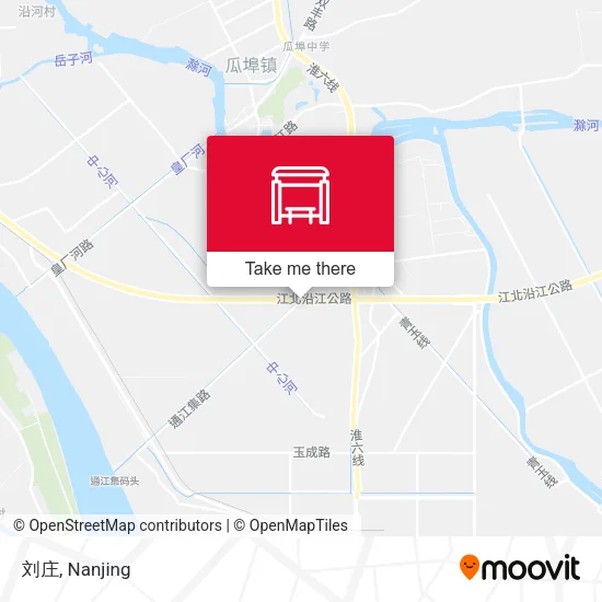 刘庄 map