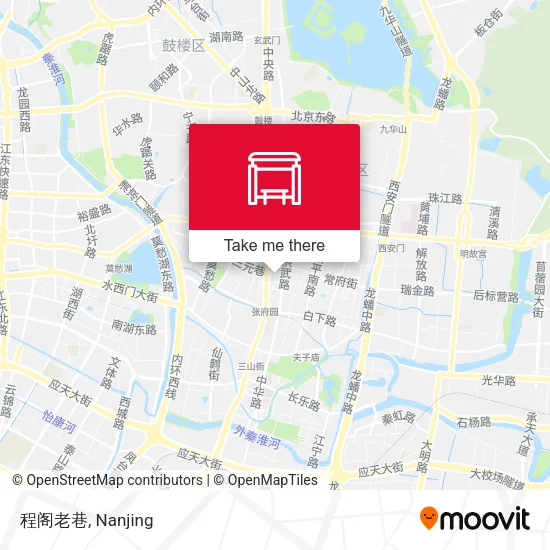 程阁老巷 map