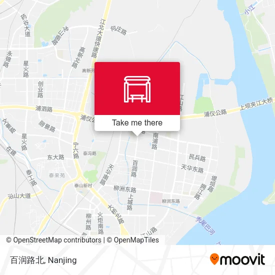 百润路北 map