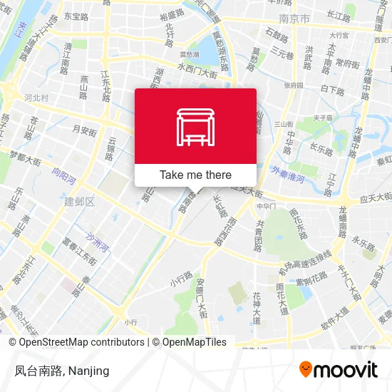 凤台南路 map