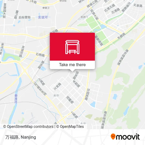 万福路 map
