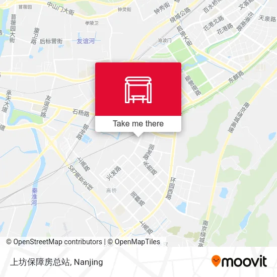 上坊保障房总站 map