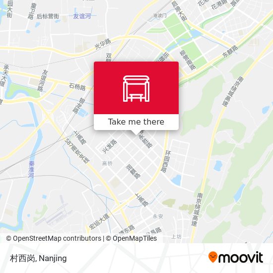 村西岗 map